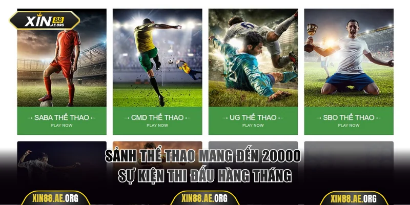 Sảnh thể thao mang đến 20000 sự kiện hàng tháng